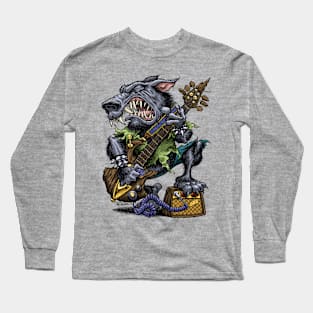 Wolfin' It Down Long Sleeve T-Shirt